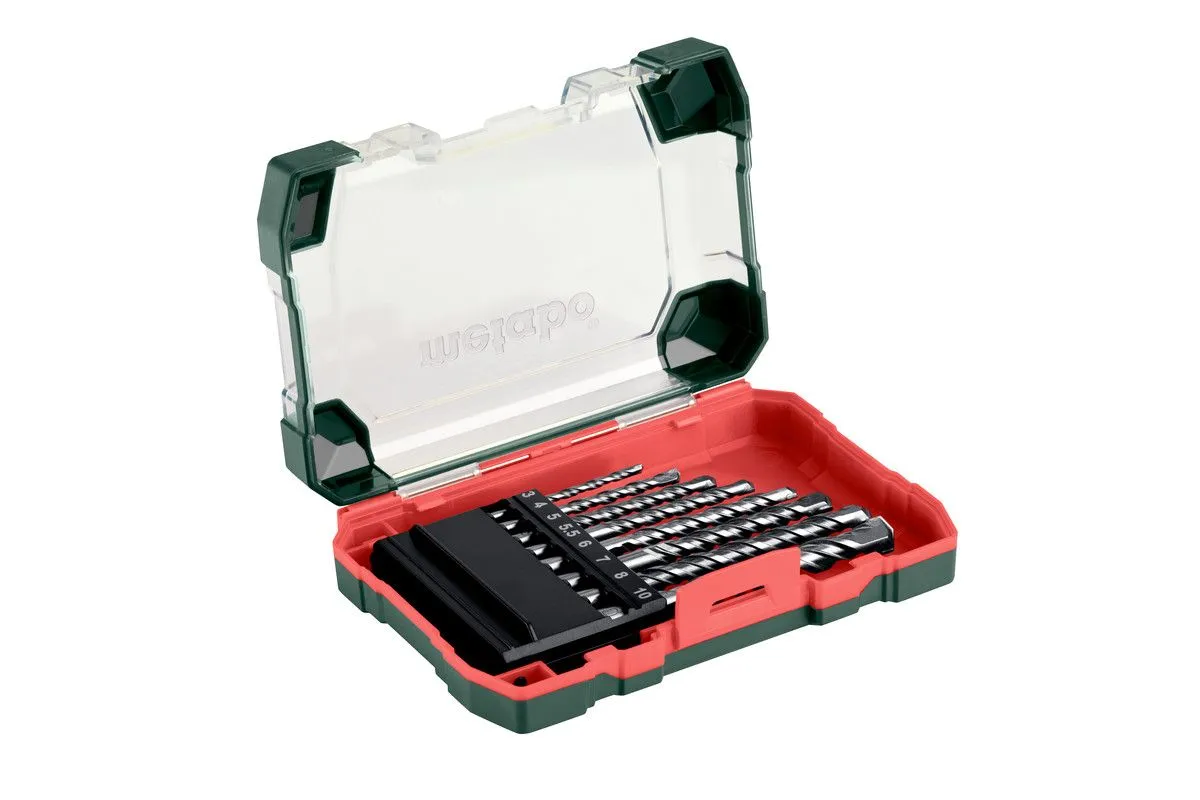 ESTUCHE BROCAS METABO PARA PIEDRA  8PCS