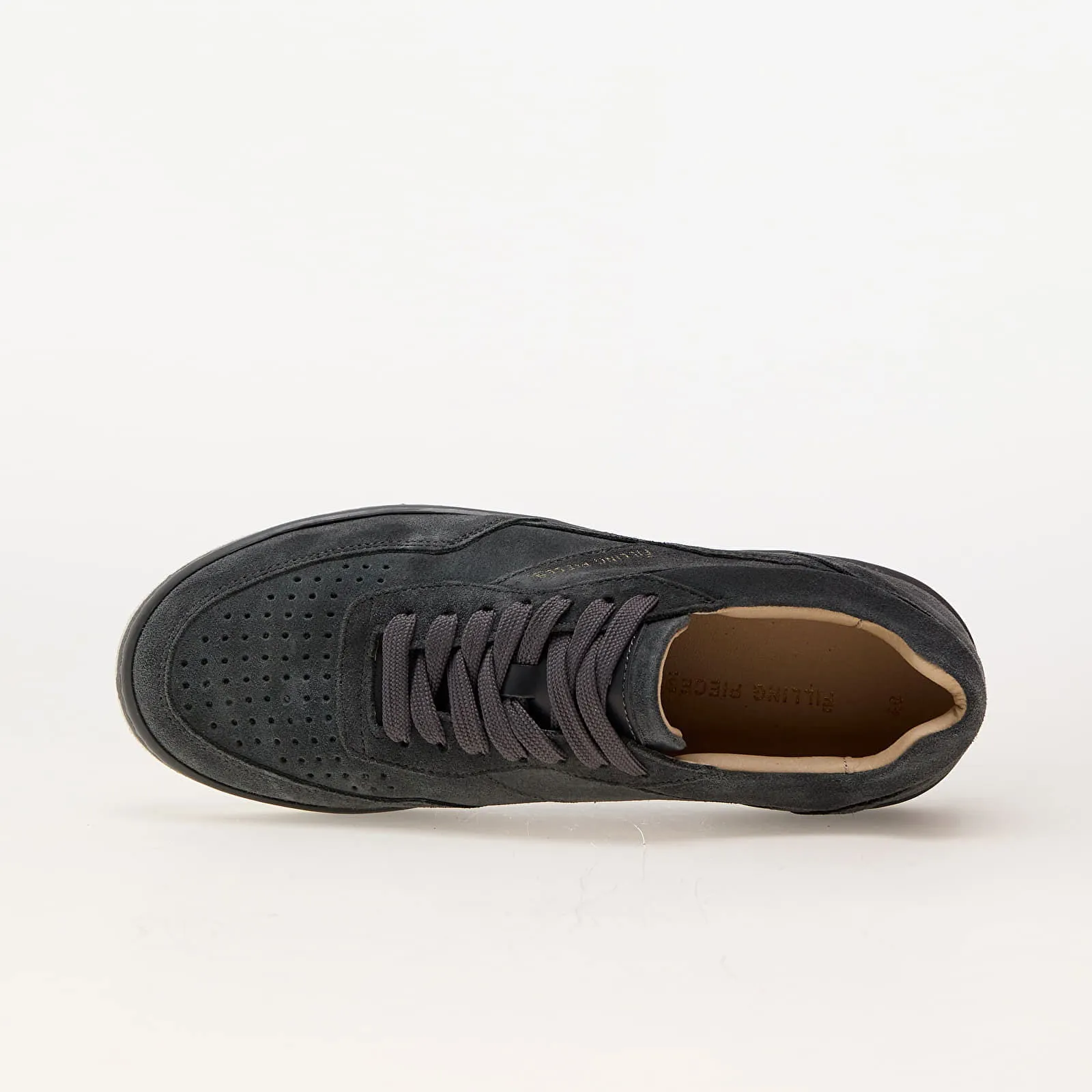 Filling Pieces Ace Suede Dark Grey