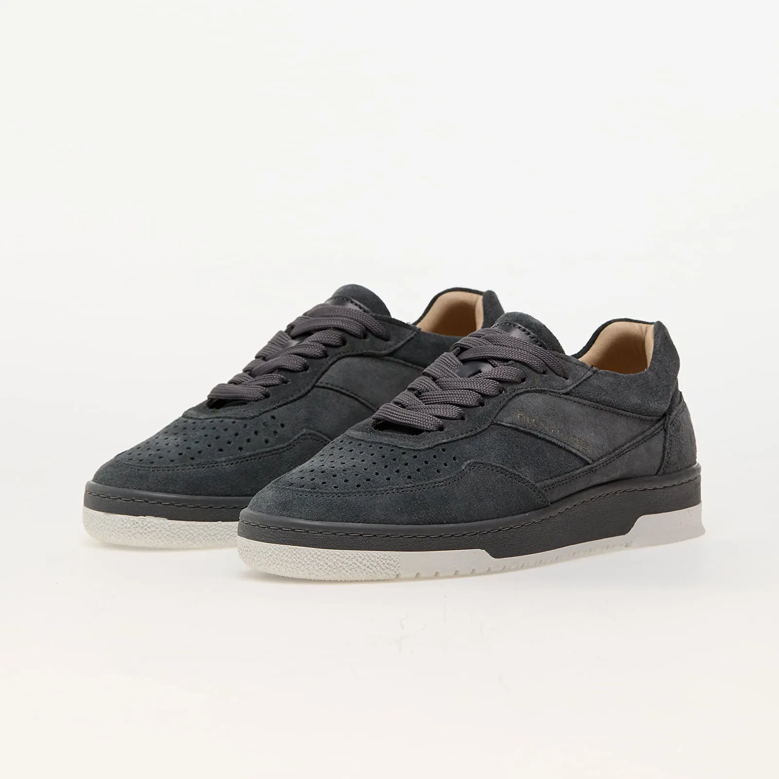 Filling Pieces Ace Suede Dark Grey