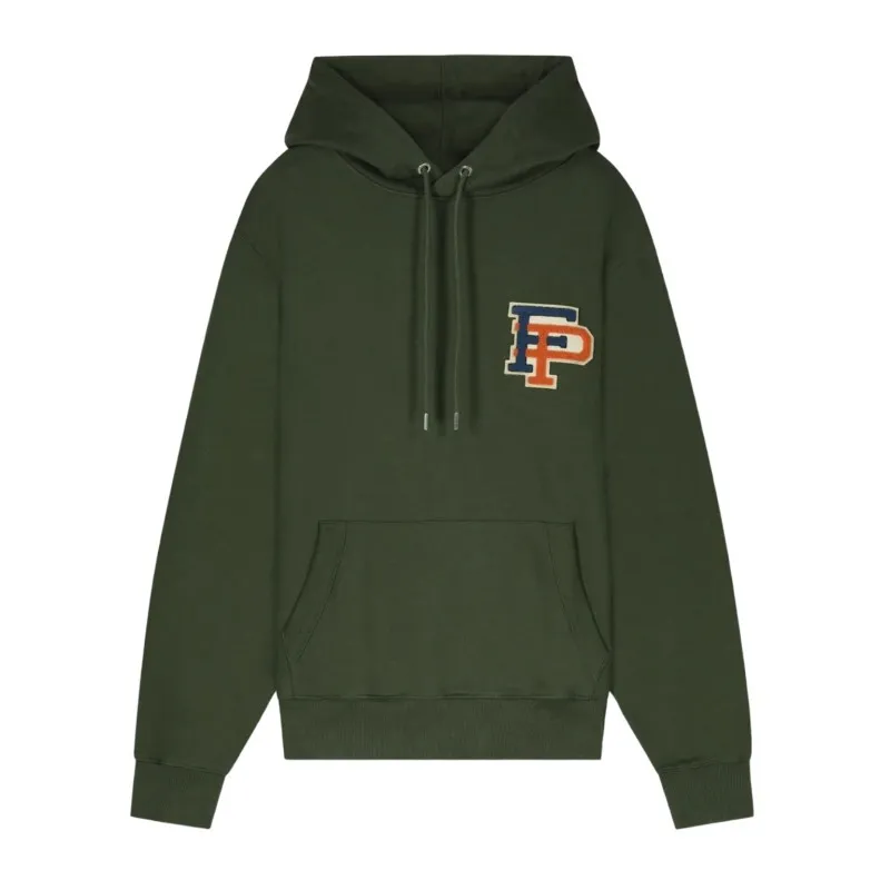 FILLING PIECES HOODIE PATCH KOMBU GREEN