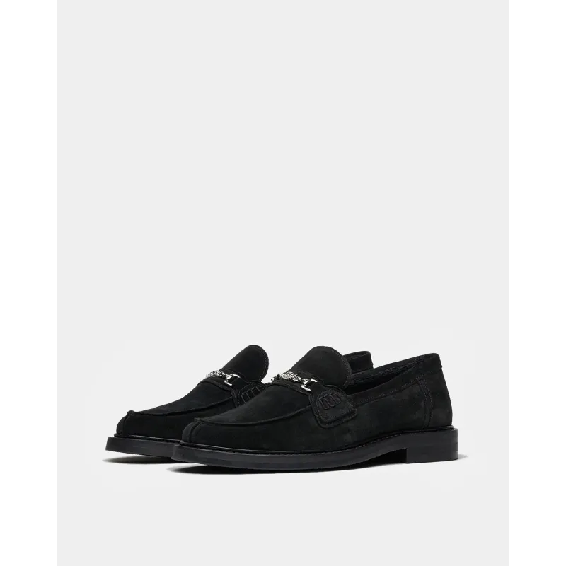 FILLING PIECES LOAFER SUEDE BLACK