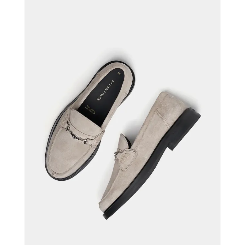 FILLING PIECES LOAFER SUEDE TAUPE