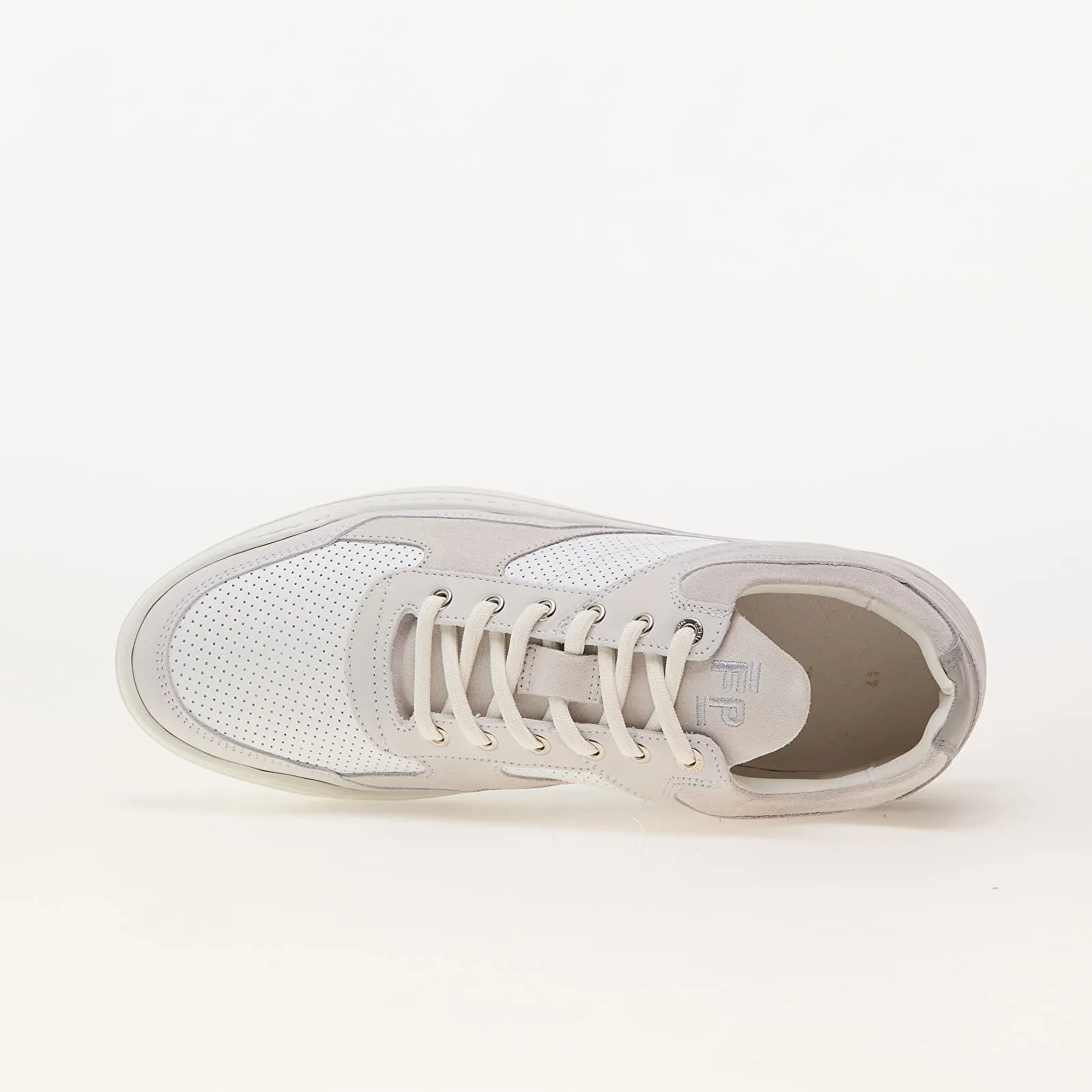 Filling Pieces Low Top Ghost Paneled White