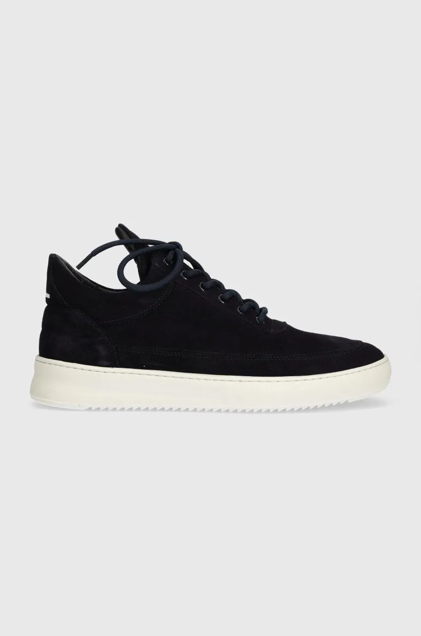 Filling Pieces Low Top Suede Organic