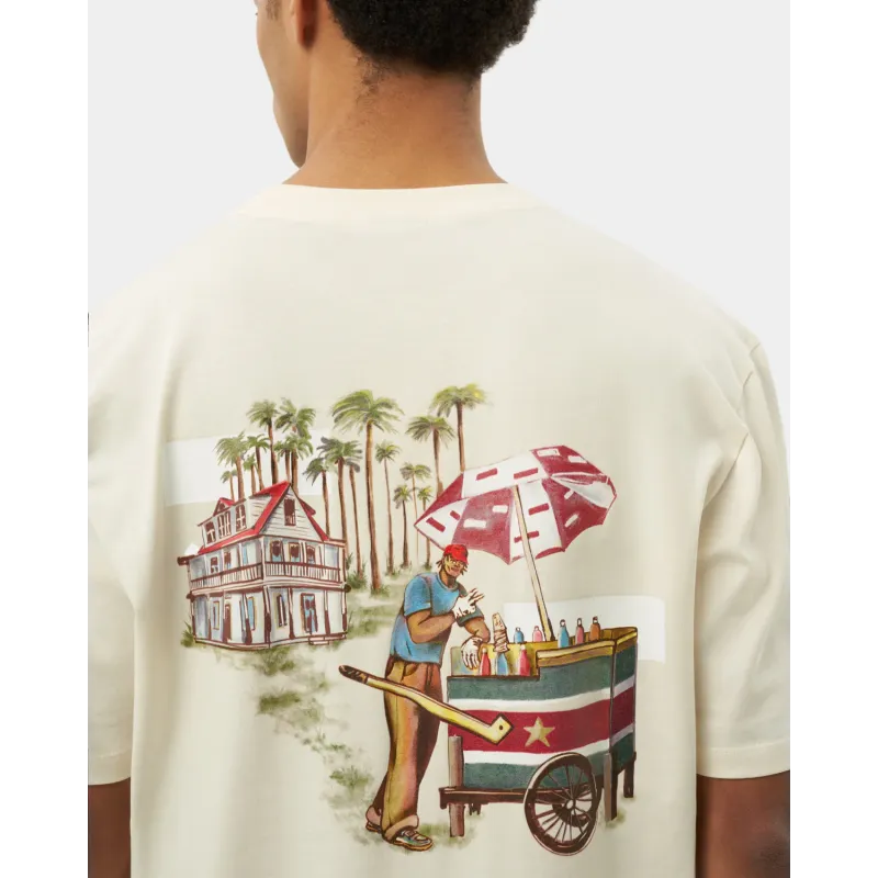 FILLING PIECES TSHIRT ICE VENDOR ANTIQUE WHITE