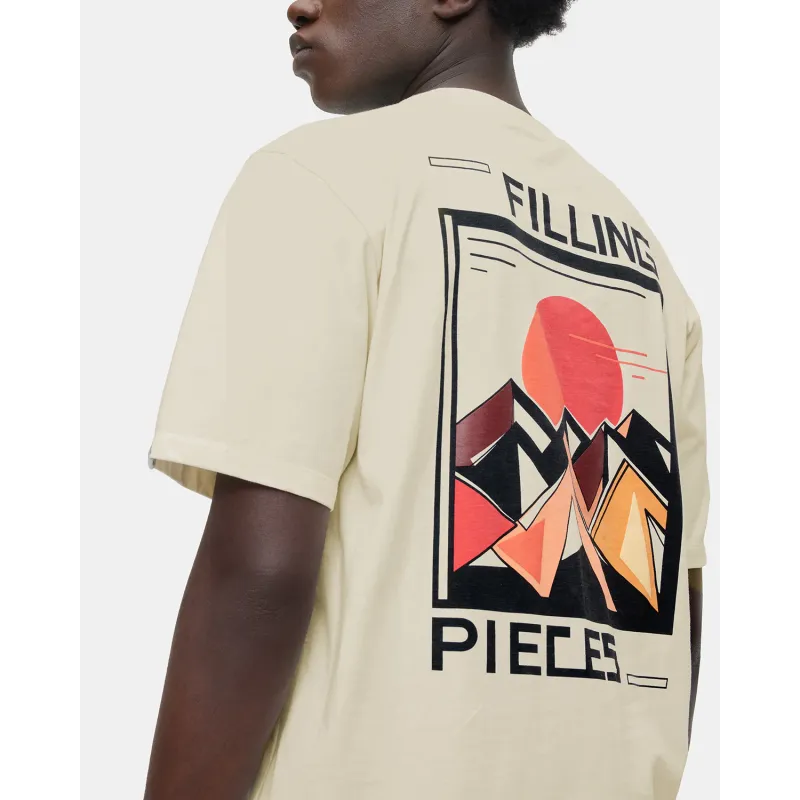 FILLING PIECES TSHIRT SUNSET ANTIQUE WHITE