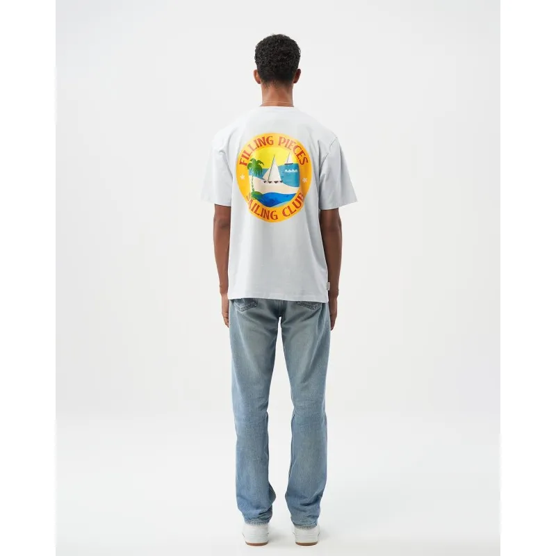 FILLING PIECES TEE SAILING CLUB ARCTIC ICE