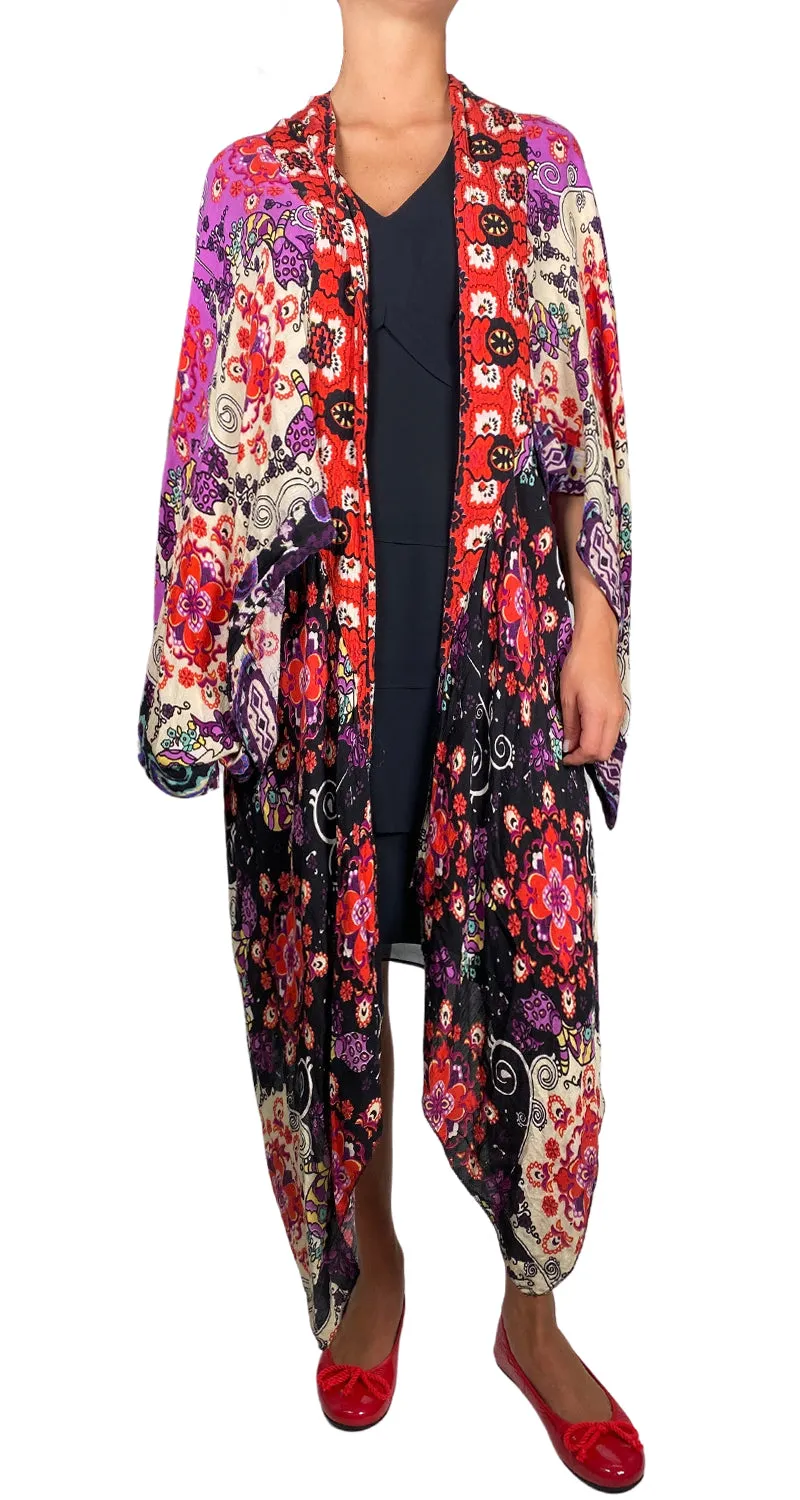 FREE PEOPLE Kimono Estampado Flores