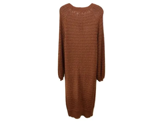 Free People Vestidos Naranja 