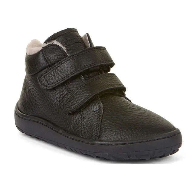 Froddo Barefoot Botines Invierno Negro