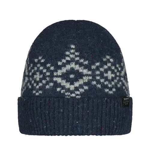 Gorro azul con forro polar Barts Cimmon