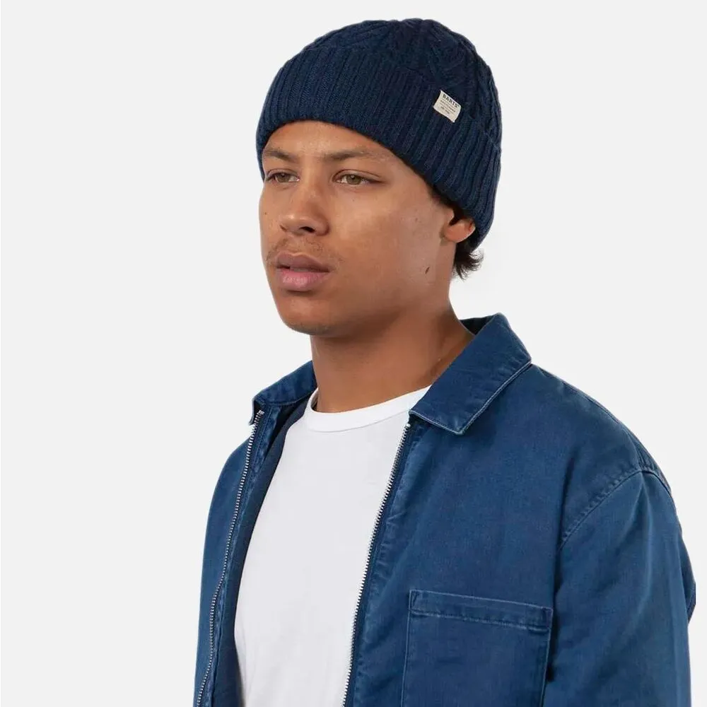 Gorro Azul Marino Elástico Barts Pacifick