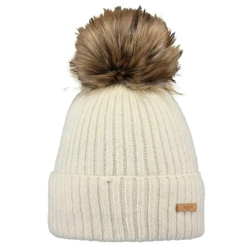 Gorro Beige con Pompón Barts Augusti