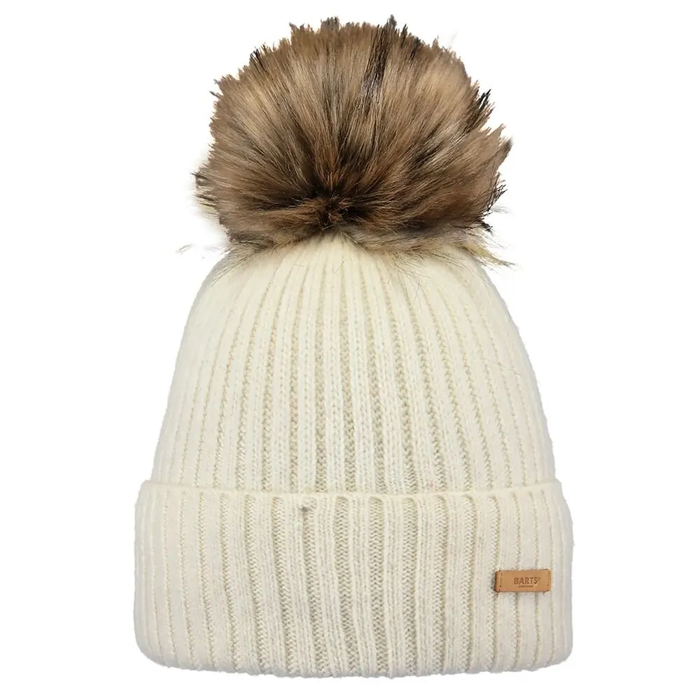 Gorro Beige con Pompón Barts Augusti