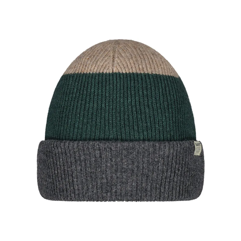 Gorro Gris Barts Walnur Beanie Dark Heather De Lana Merina
