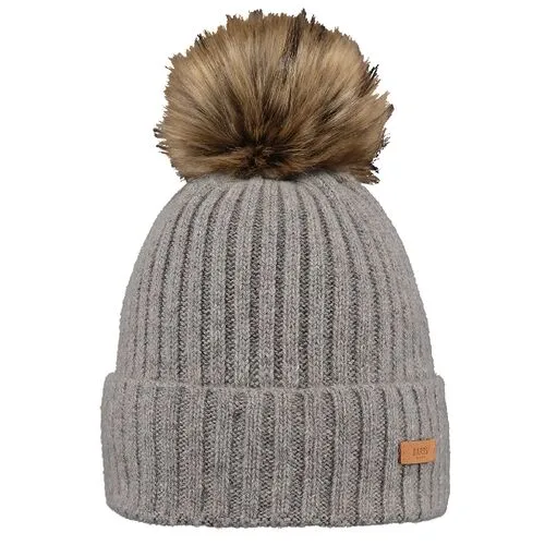 Gorro Gris con Pompón Barts Augusti
