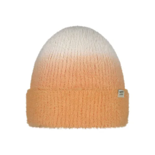 Gorro Naranja Barts Luola Beanie Apricot Elástico Y Suave