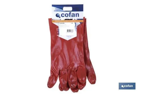Guantes de PVC estanco | Protegen y cuidan la piel | Ideales para tareas de limpieza