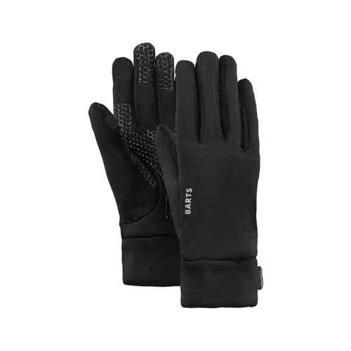 Guantes Negros Táctiles, Cálidos y Transpirables Barts Powerstretch Touch Gloves Black XS/S