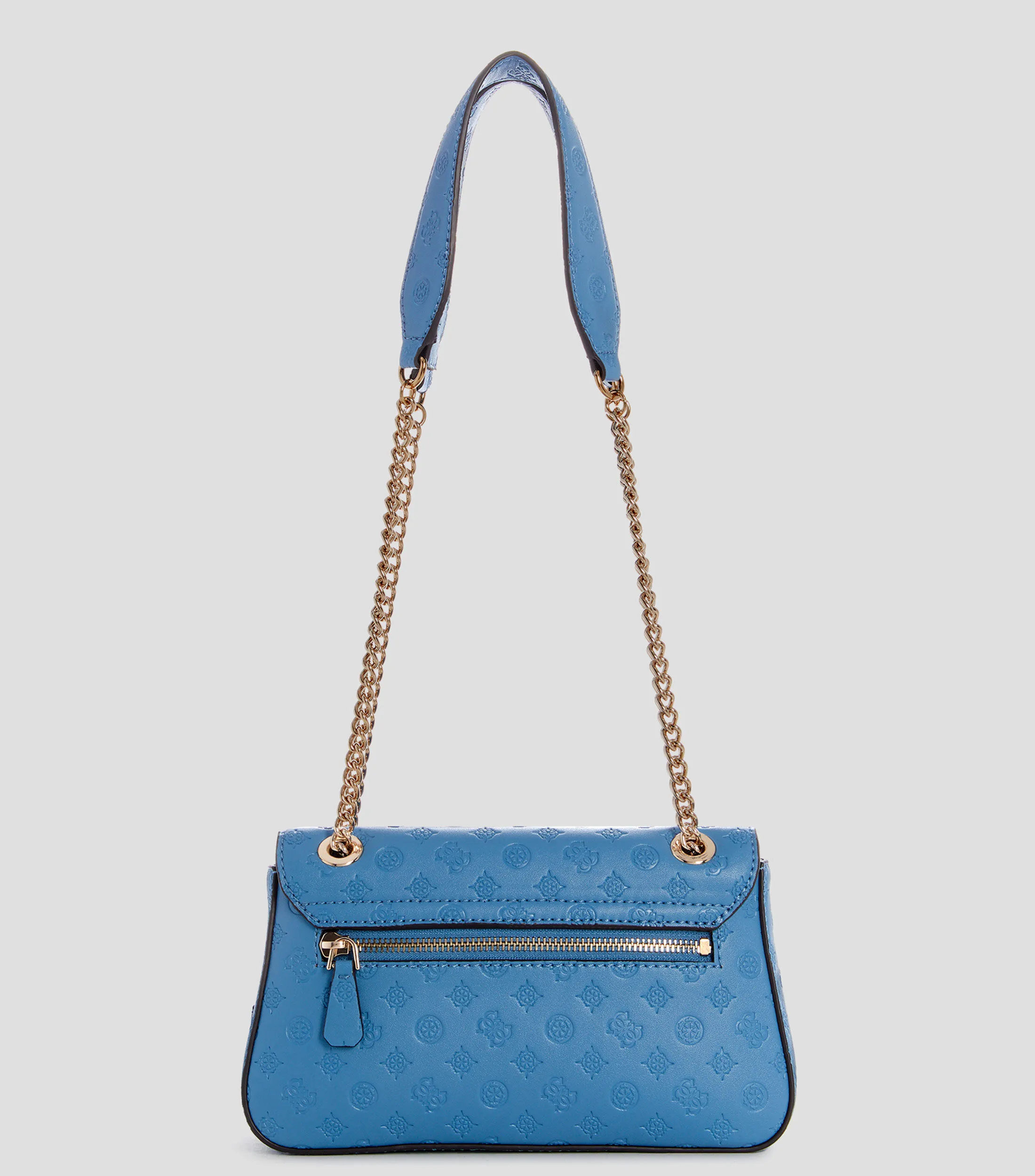 Guess Bolso crossbody azul Arlena Logo Convertible Monogram Mujer