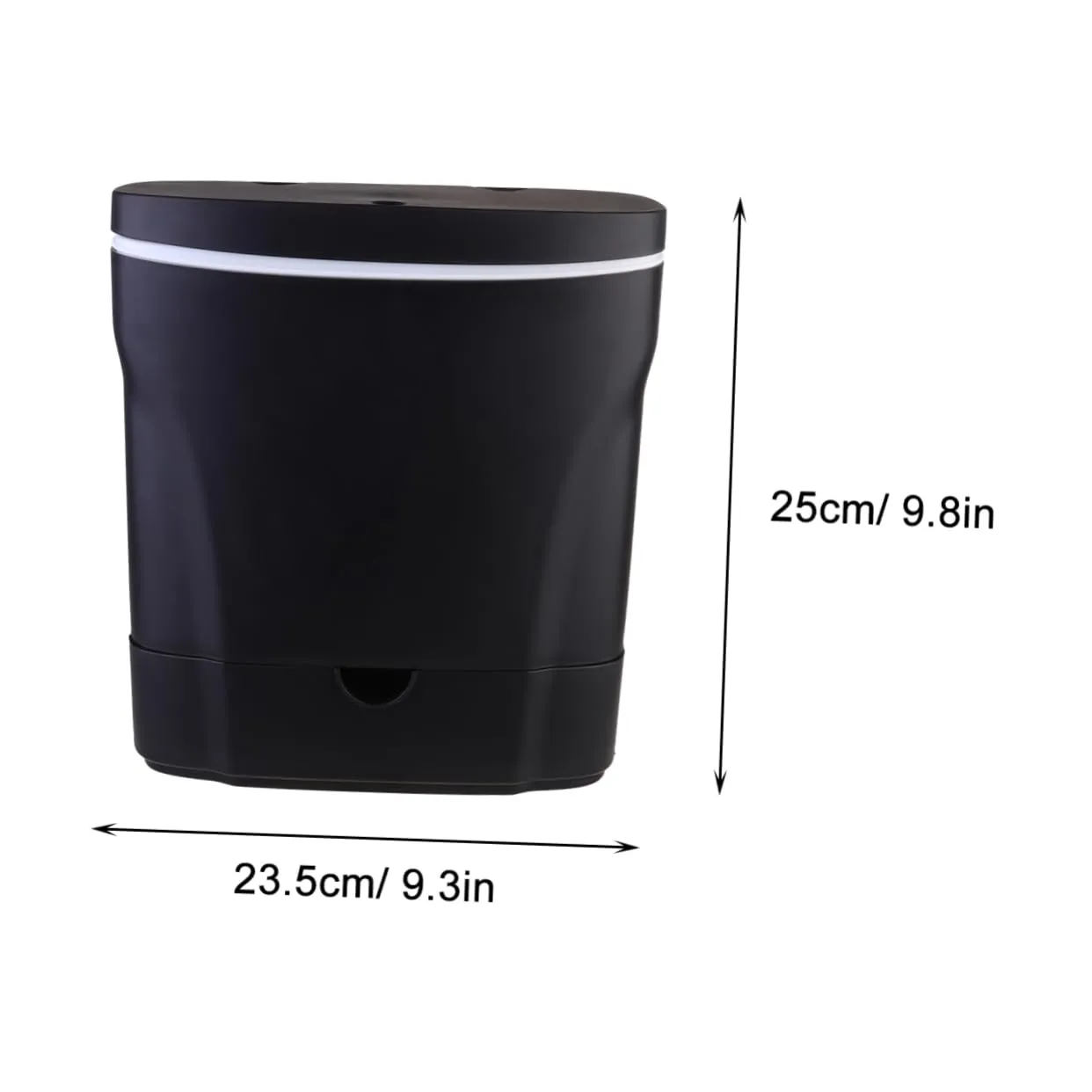 iplusmile Botes De Basura Para Automóviles Cubo De Basura Para Automóvil Diseño Compacto Material Abs Cajón Para Llaves De Teléf