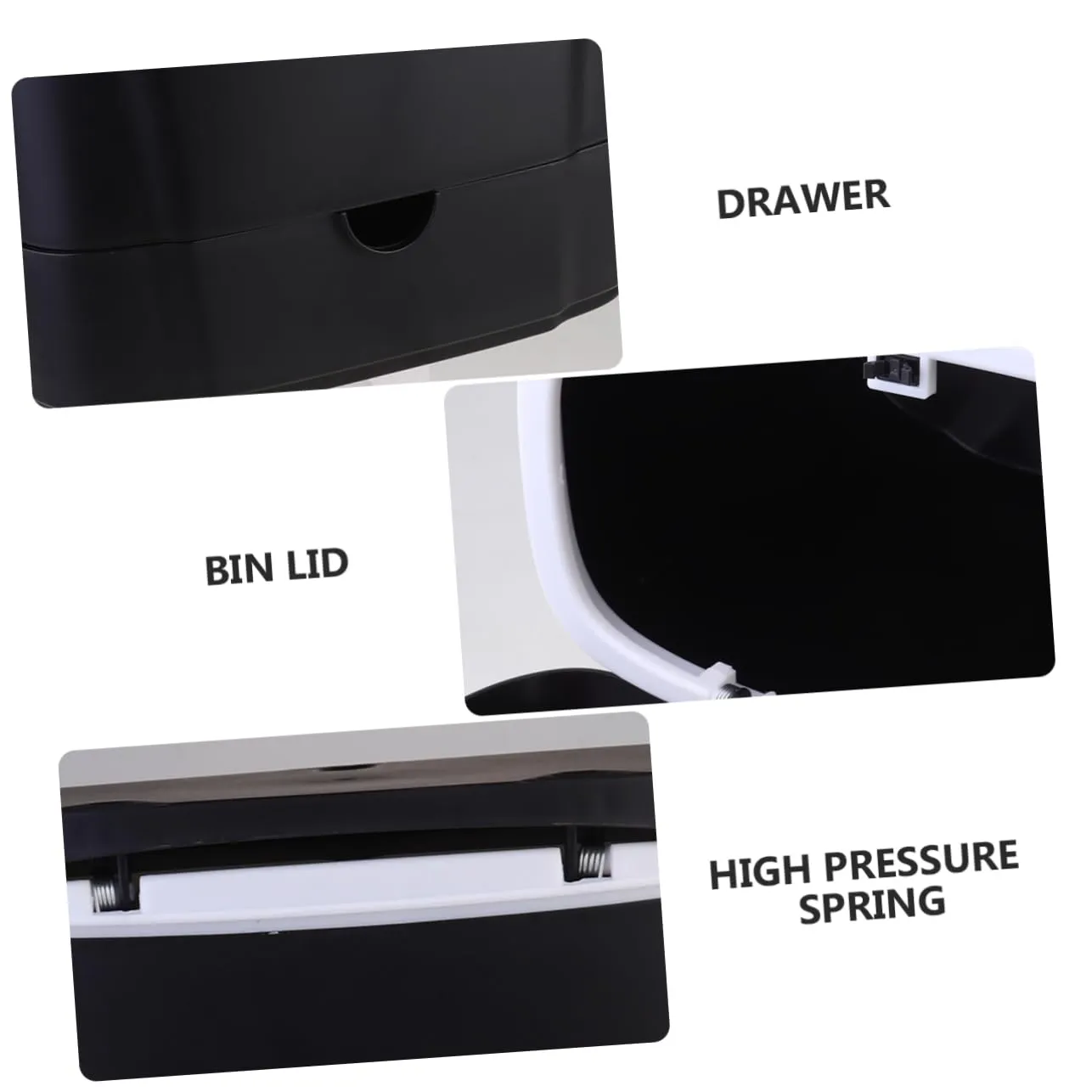 iplusmile Botes De Basura Para Automóviles Cubo De Basura Para Automóvil Diseño Compacto Material Abs Cajón Para Llaves De Teléf