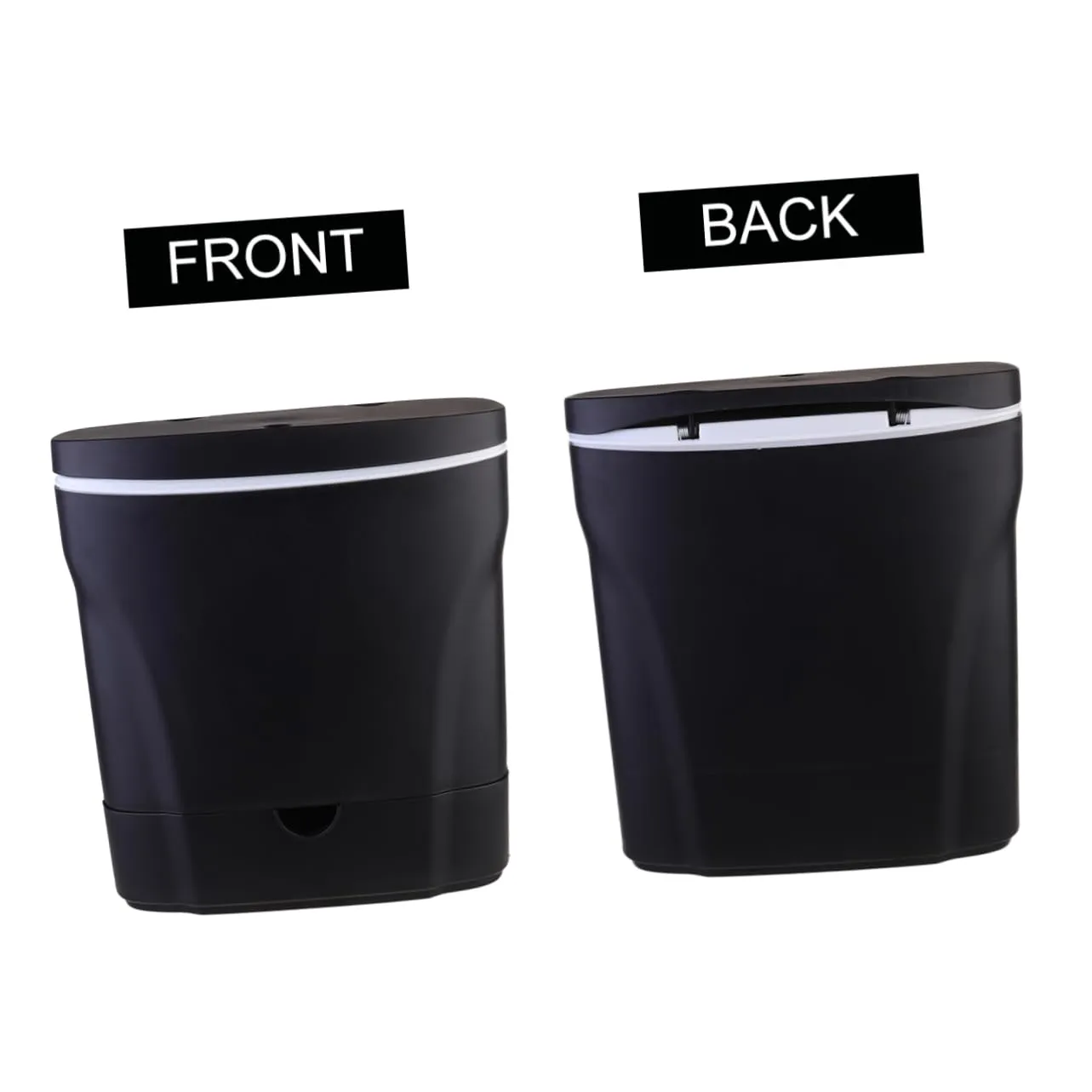 iplusmile Botes De Basura Para Automóviles Cubo De Basura Para Automóvil Diseño Compacto Material Abs Cajón Para Llaves De Teléf