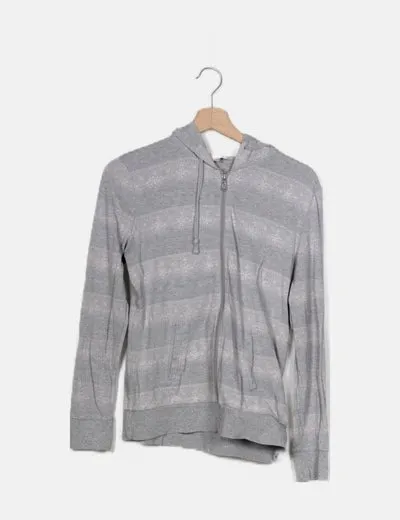 Jeanswest Chaqueta gris estampada