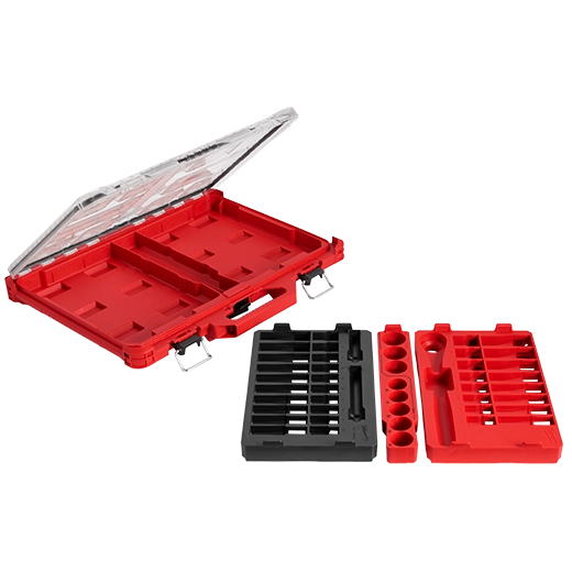Juego de 47 piezas de llave de trinquete y cubos de 1/2
