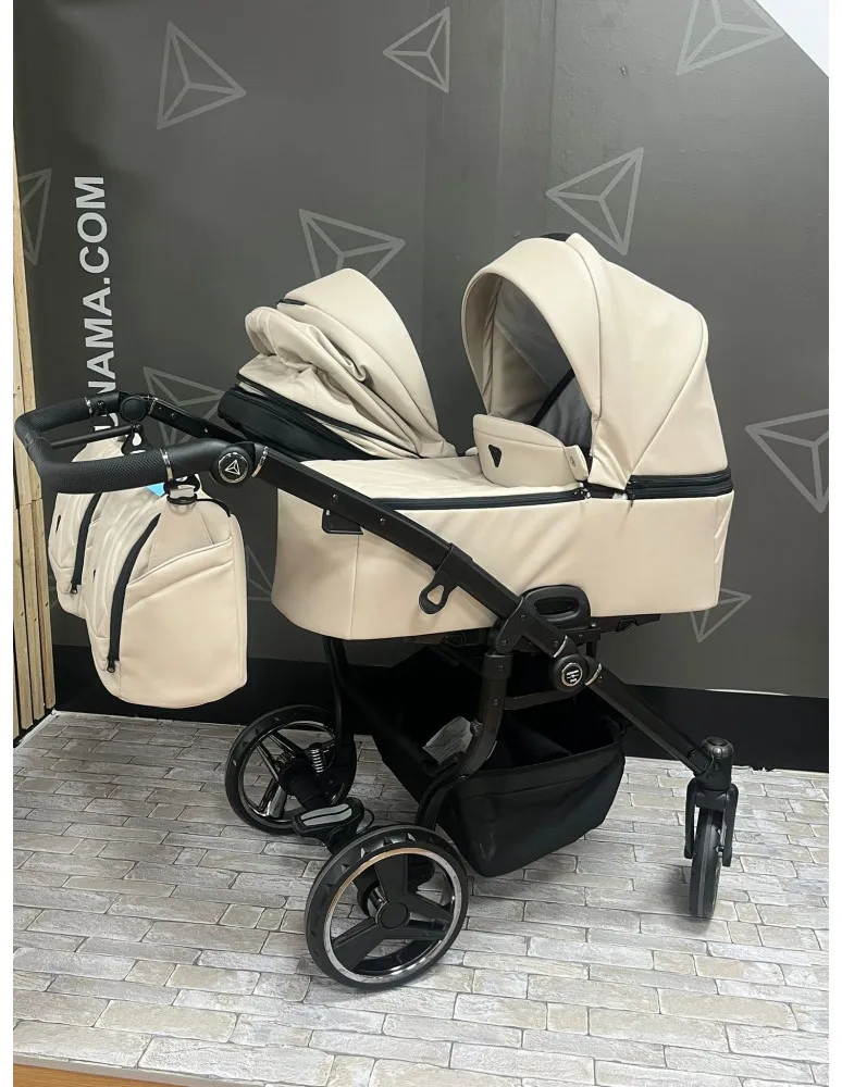 JUNAMACARRO DUO GEMELAR TERMO V3 BEIGE ECOPIEL