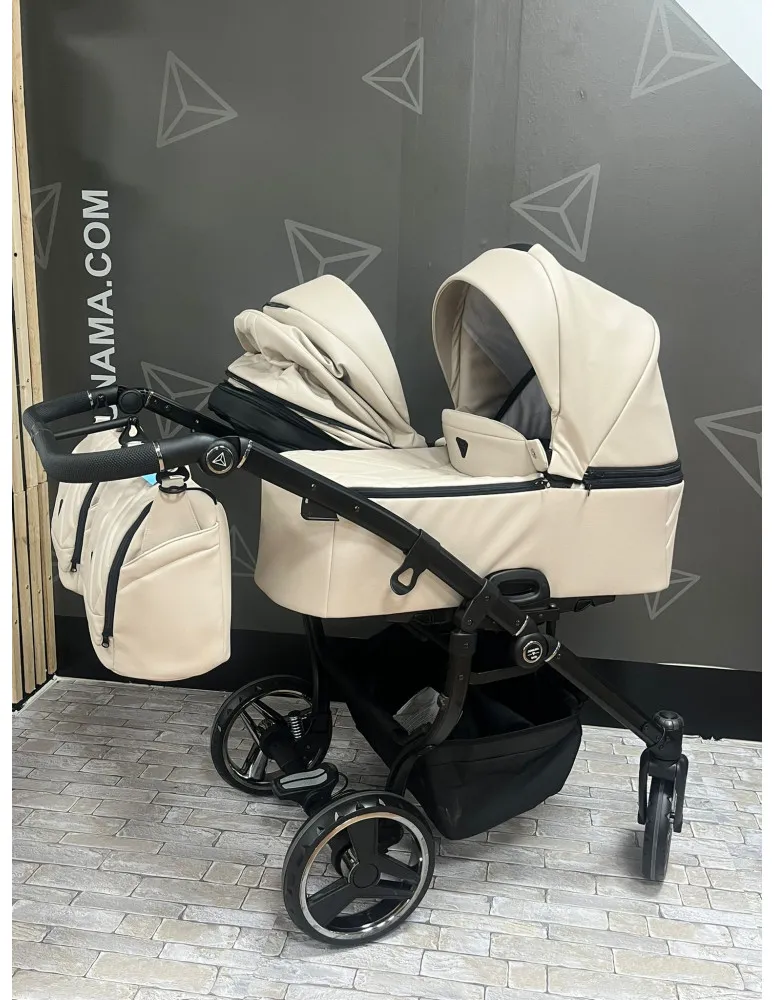 JUNAMACARRO DUO GEMELAR TERMO V3 BEIGE ECOPIEL