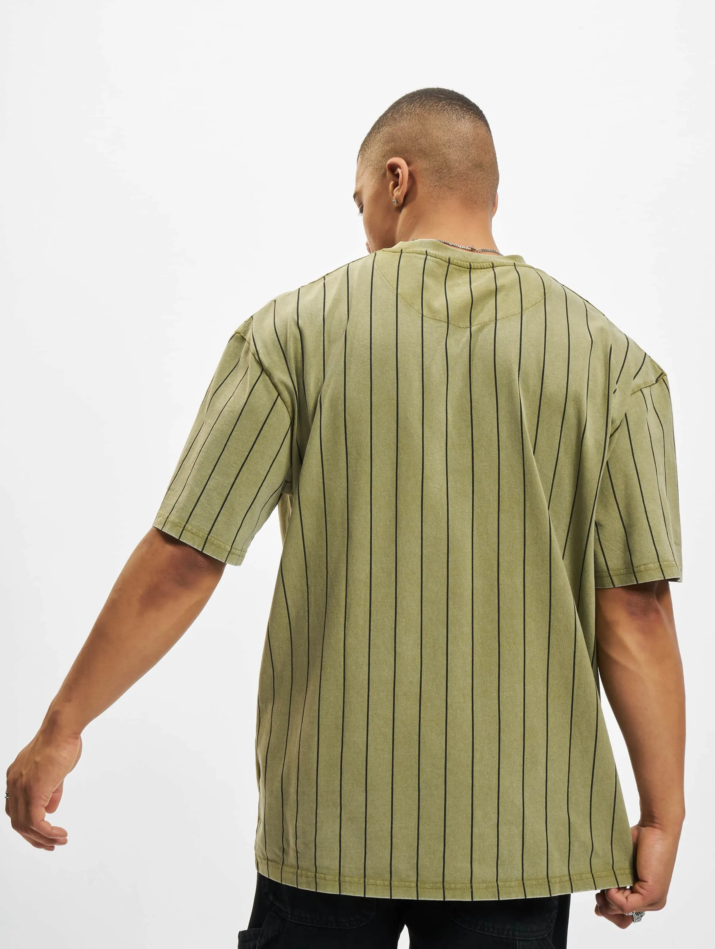 Karl Kani Small Signature Washed Pinstripe
