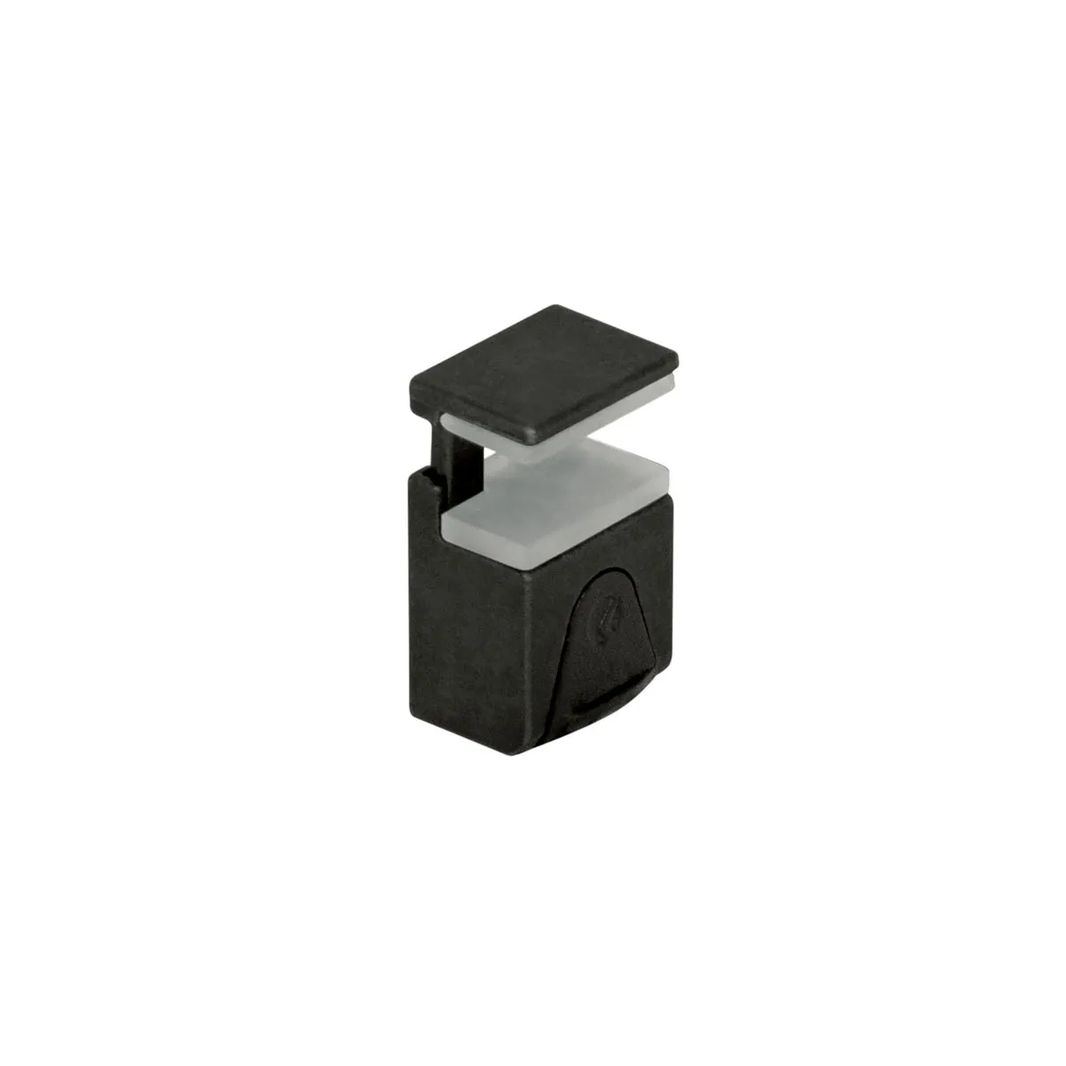 KUBIC  PORTAESTANTE PARA CRISTAL REGULABLE DE 4 A 8 MM. CON PRISIONERO