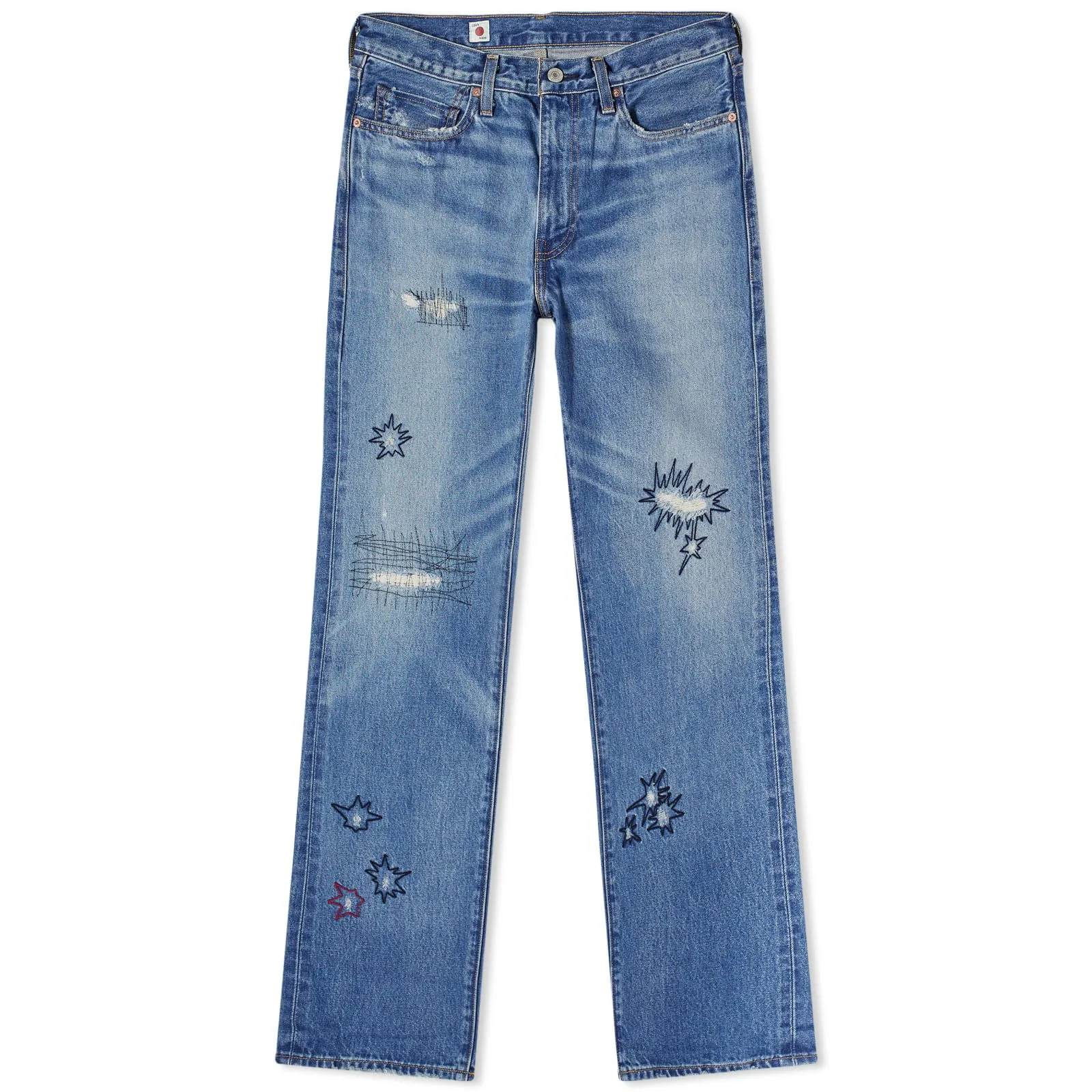 Levi's Levis Vintage Clothing MIJ 505 Regular Jean Kapow Medium Worn