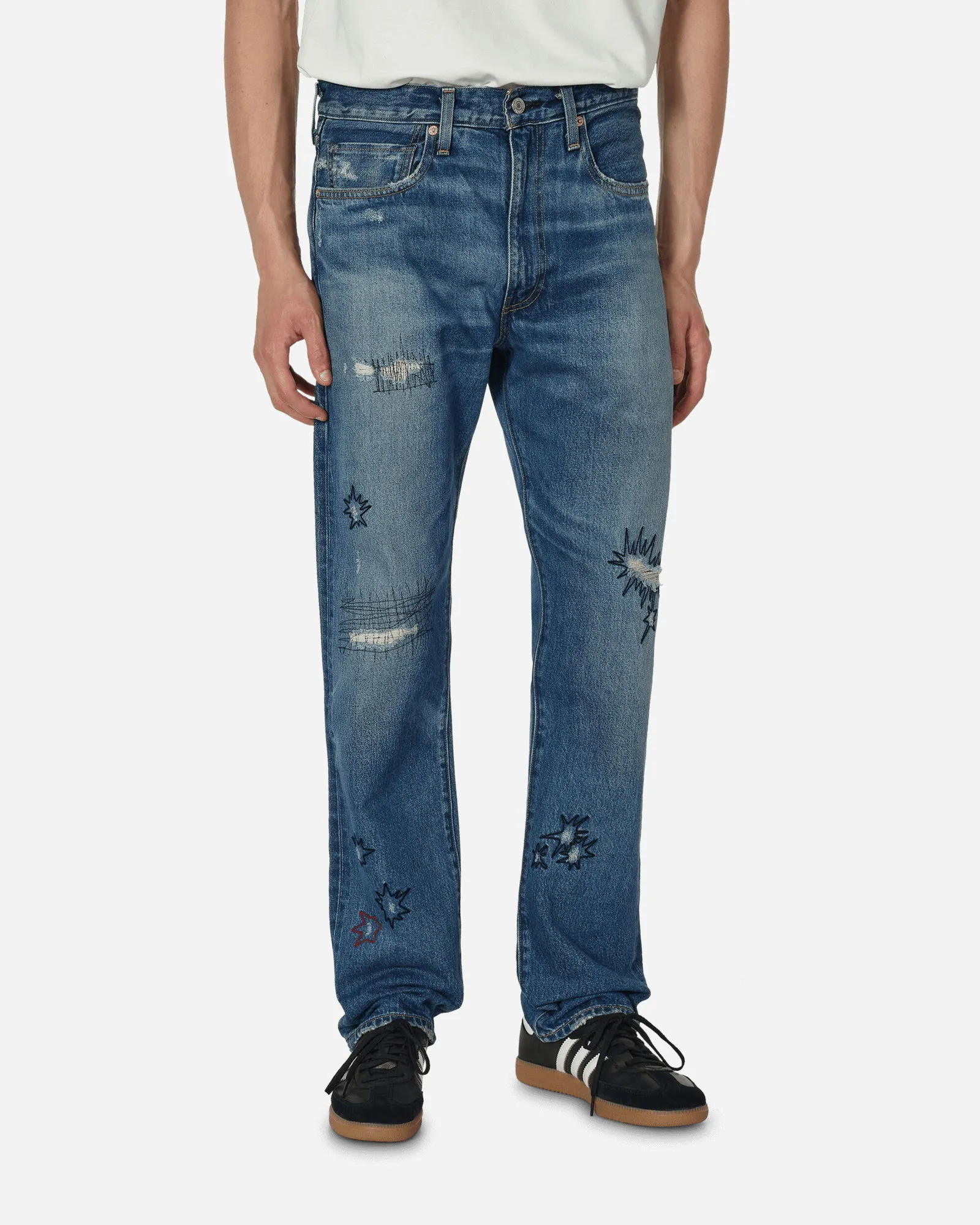 Levi's Levis Vintage Clothing MIJ 505 Regular Jean Kapow Medium Worn