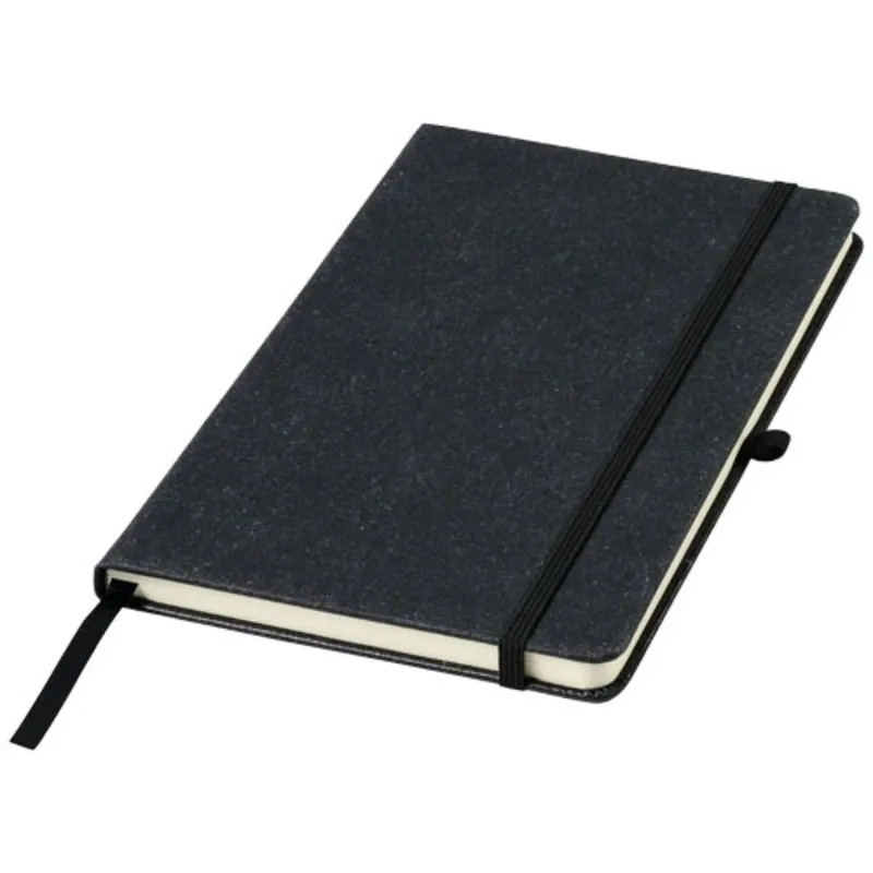 Libreta A5 de retales de piel 'Atlana'