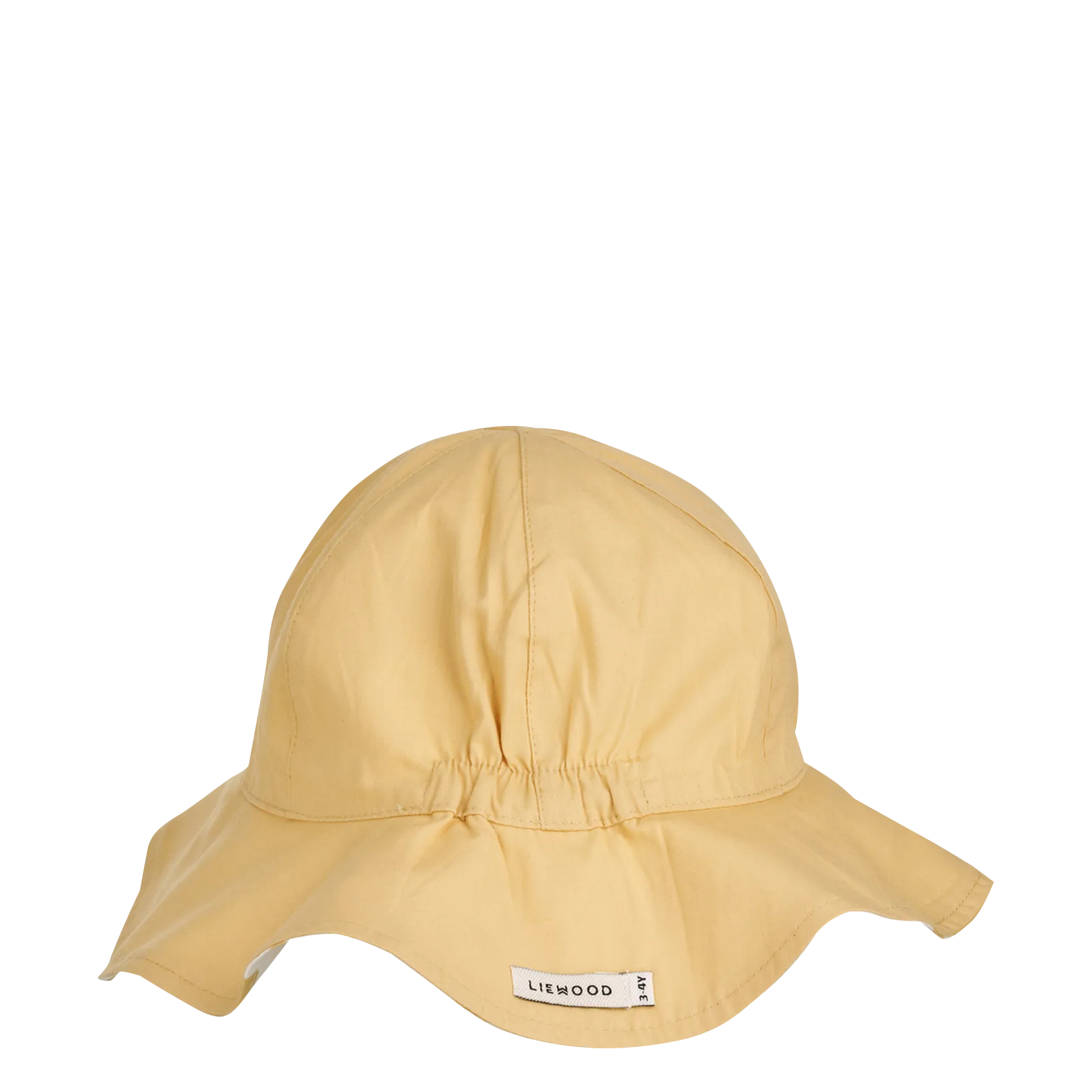 LIEWOOD AMELIA  SOMBRERO REVERSIBLE DE ALGODóN ORGáNICO EN AMARILLO