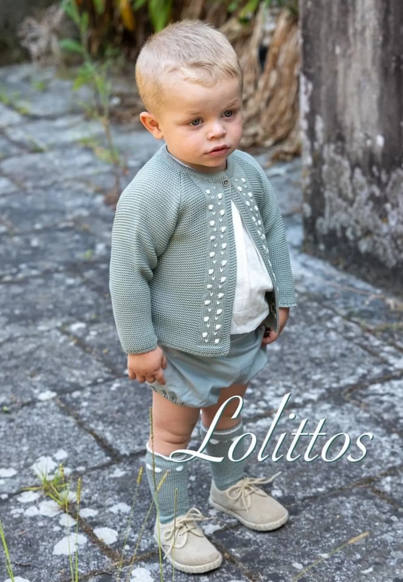 Lolittos children's set. three pieces. Guipure Collection