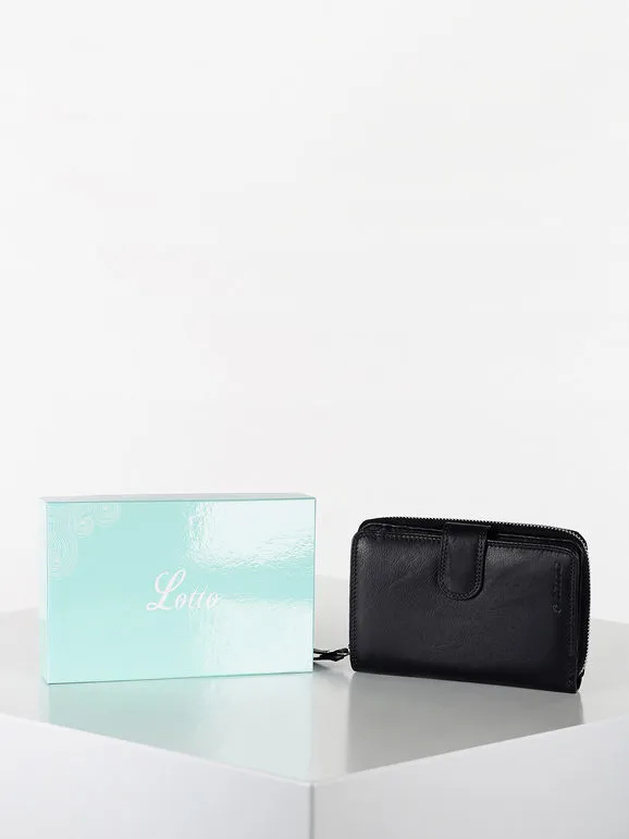 Lotto Cartera de piel para mujer