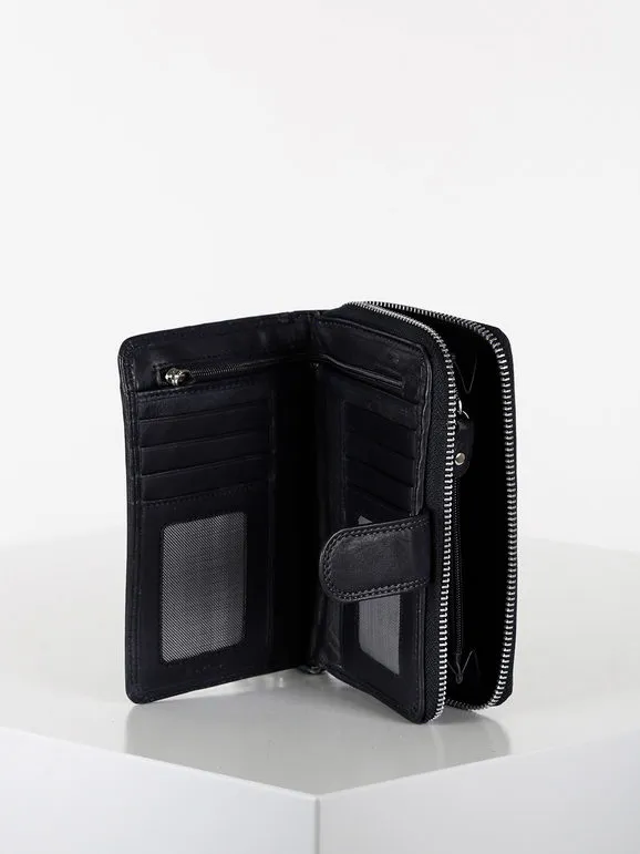 Lotto Cartera de piel para mujer