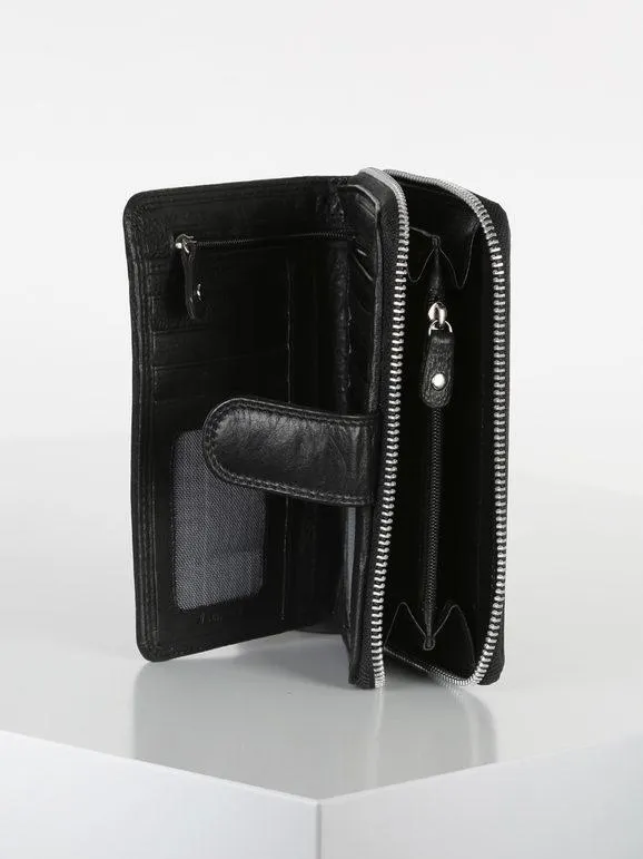 Lotto Cartera de piel vertical