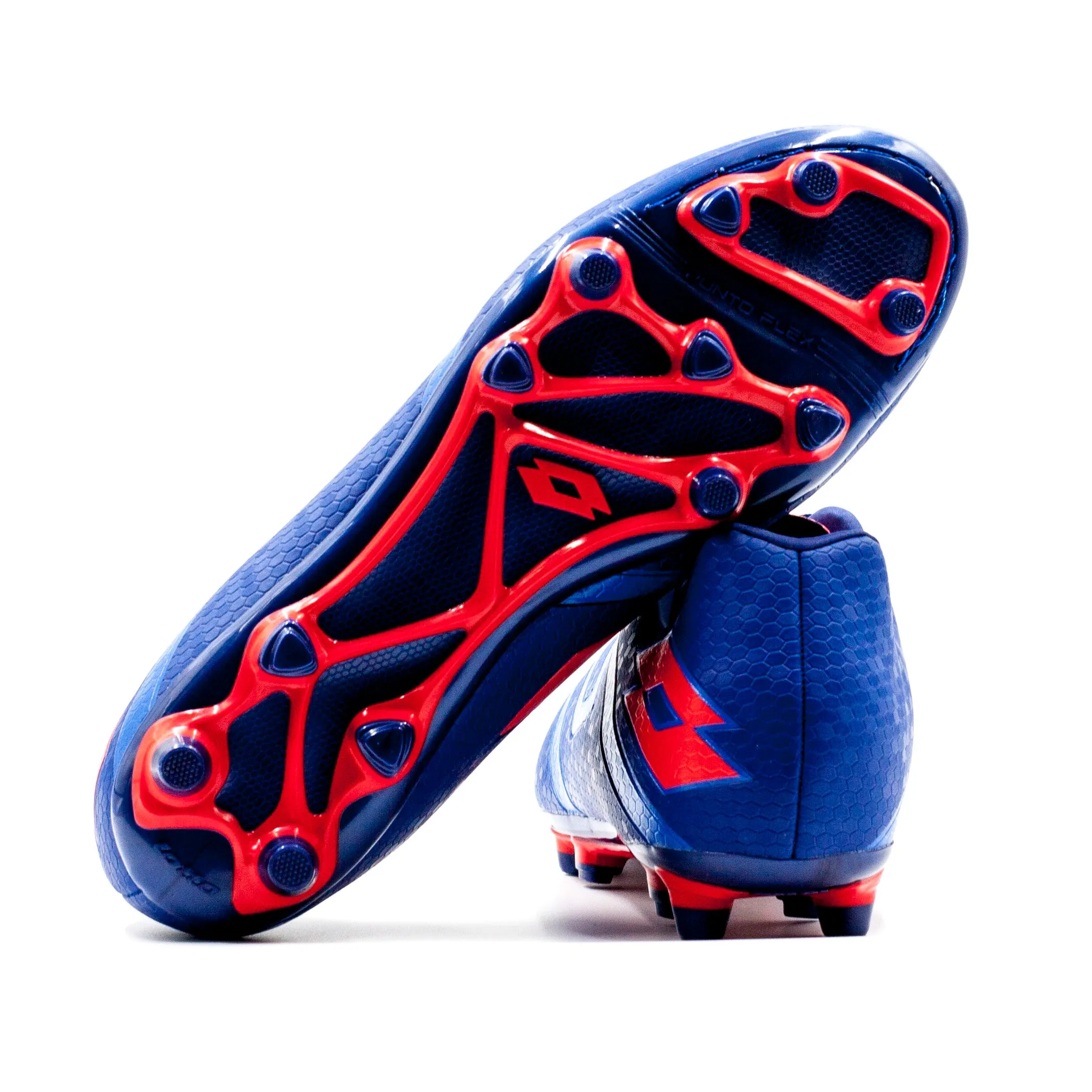Lotto Chuteador C/Cordon Azul Rojo, Zapato Futbol