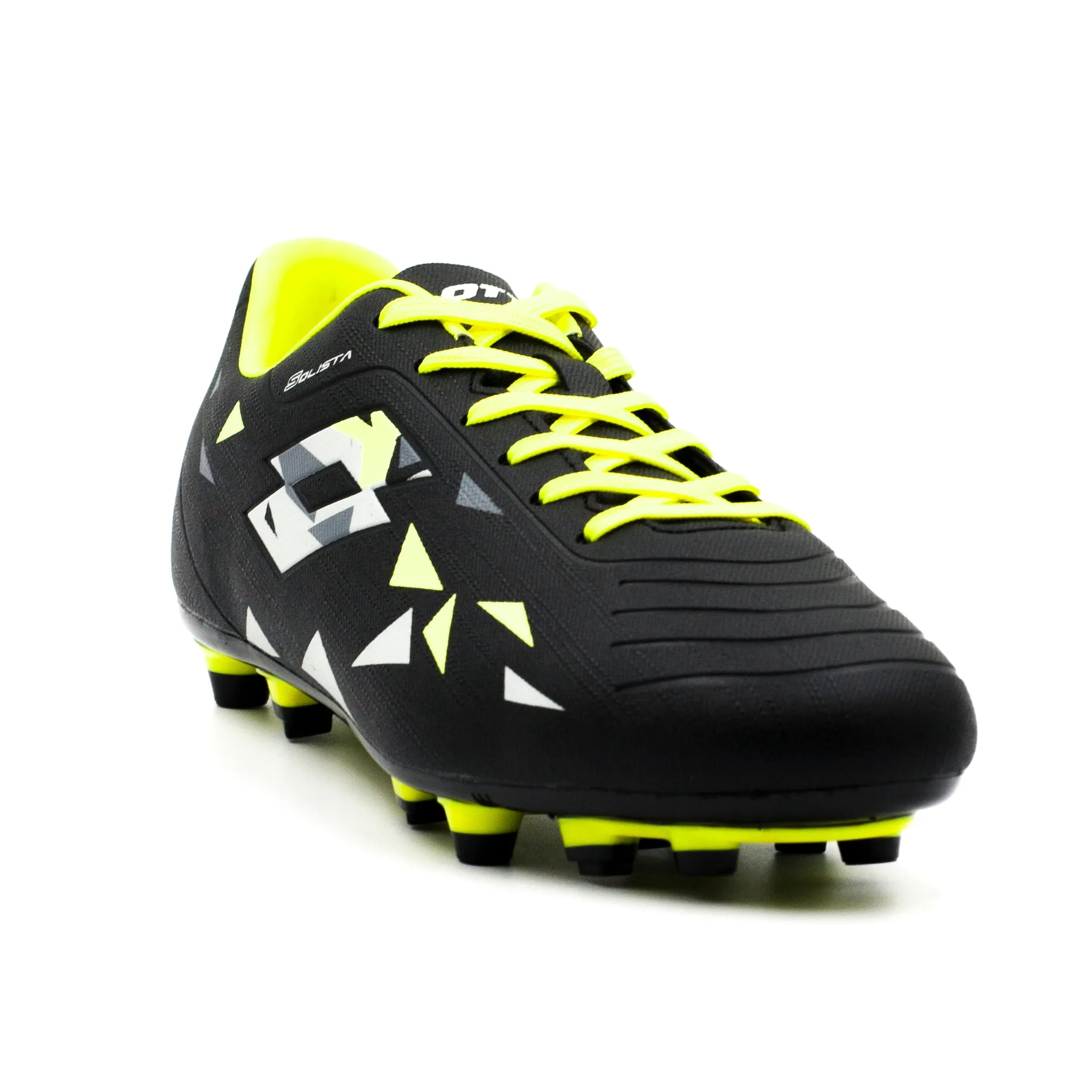 Lotto Chuteador Con Cordon Negro Amarillo