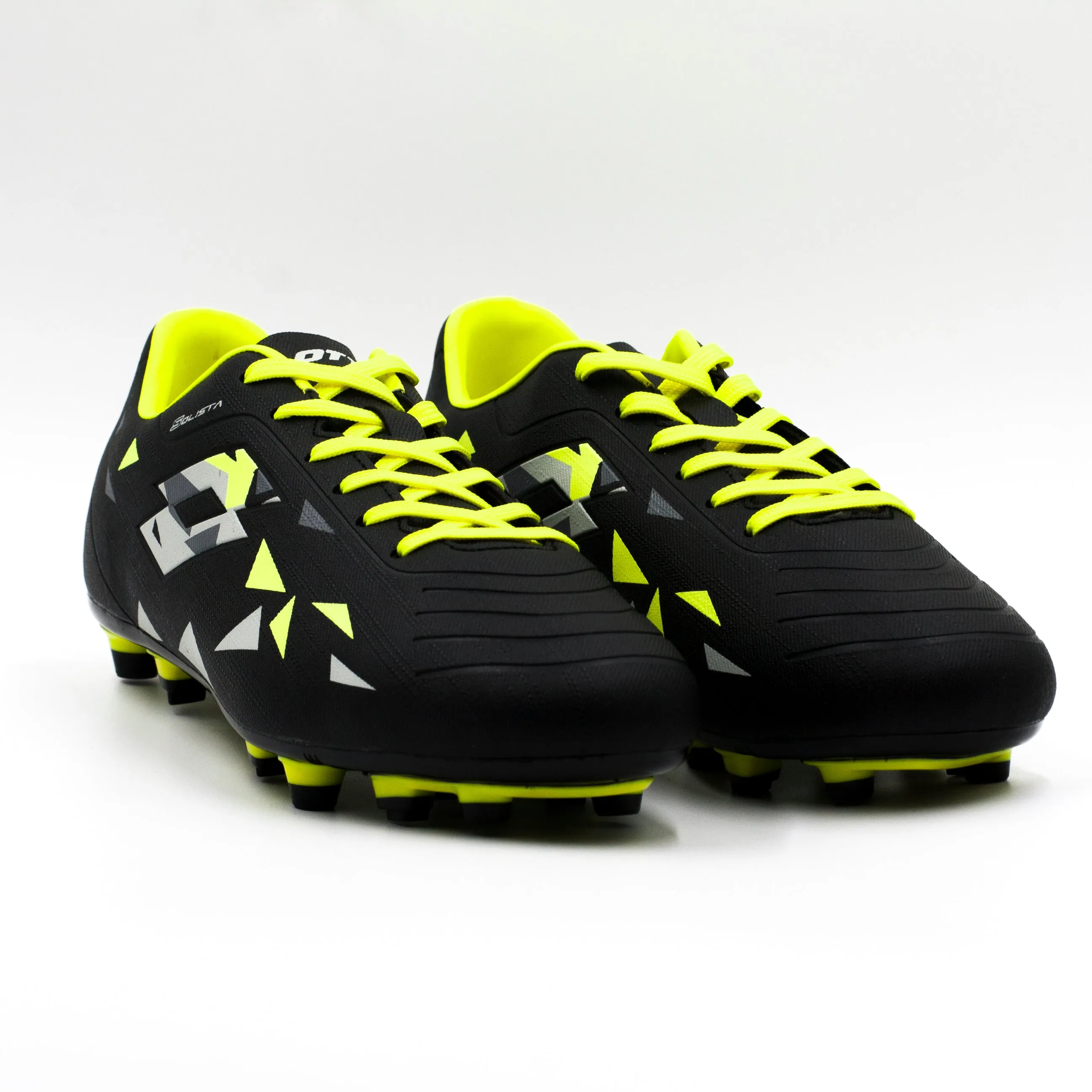 Lotto Chuteador Con Cordon Negro Amarillo