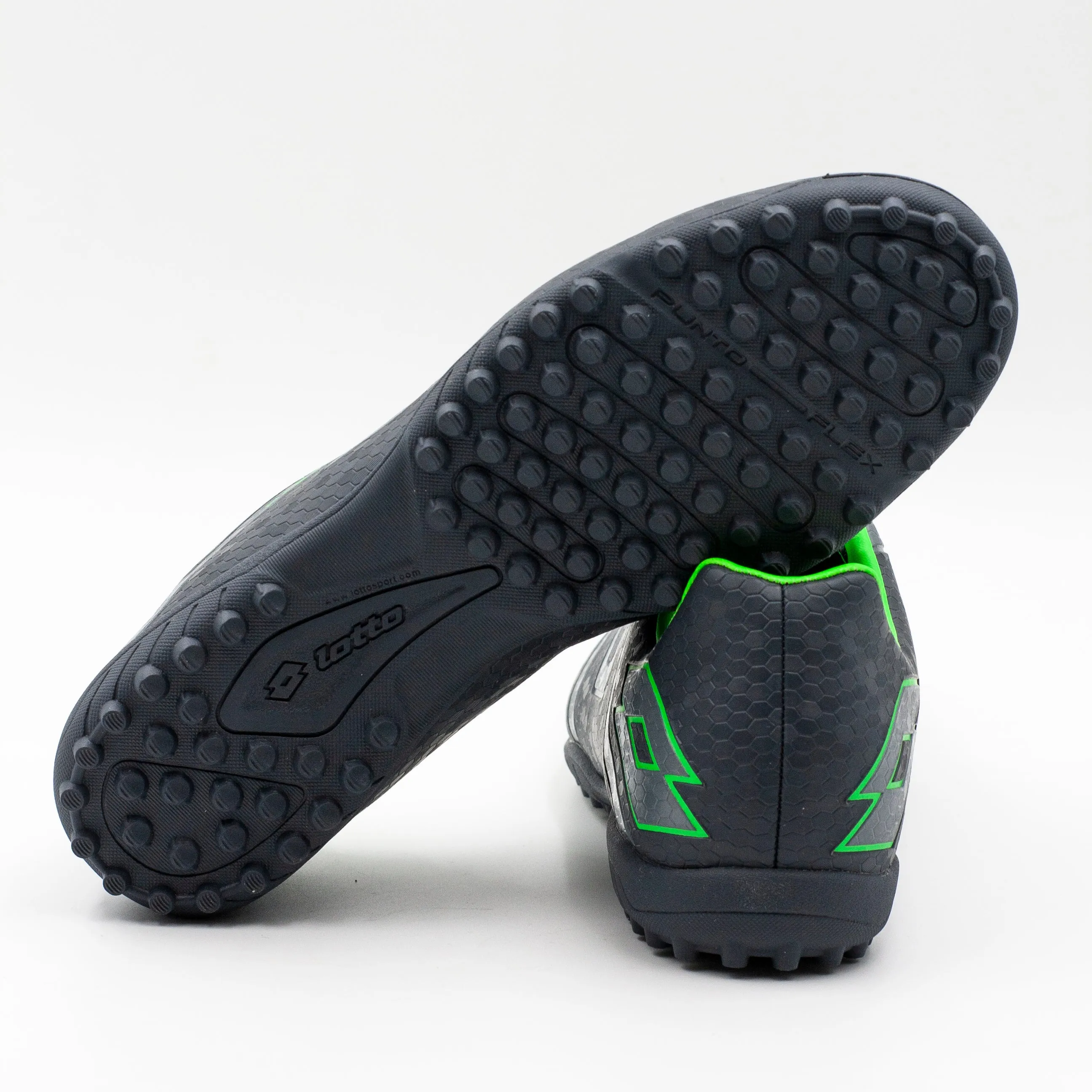 Lotto Maestro JR Zapatilla Baby Juvenil con cordon gris verde