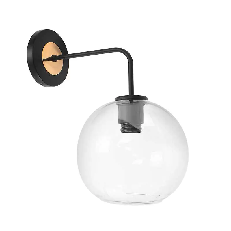 LáMPARA DE PARED VIDRIO SOPLADO MAXXI MXAR7026N/TRA SIN FO
