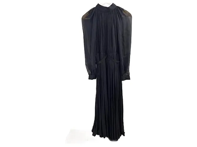 MAISON RABIH KAYROUZ Vestidos T.Seda M Internacional Negro 