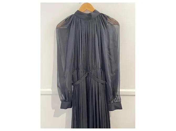 MAISON RABIH KAYROUZ Vestidos T.Seda M Internacional Negro 