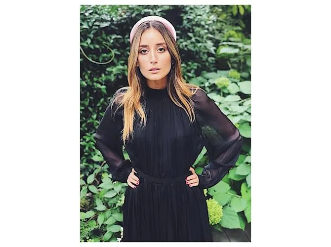 MAISON RABIH KAYROUZ Vestidos T.Seda M Internacional Negro 