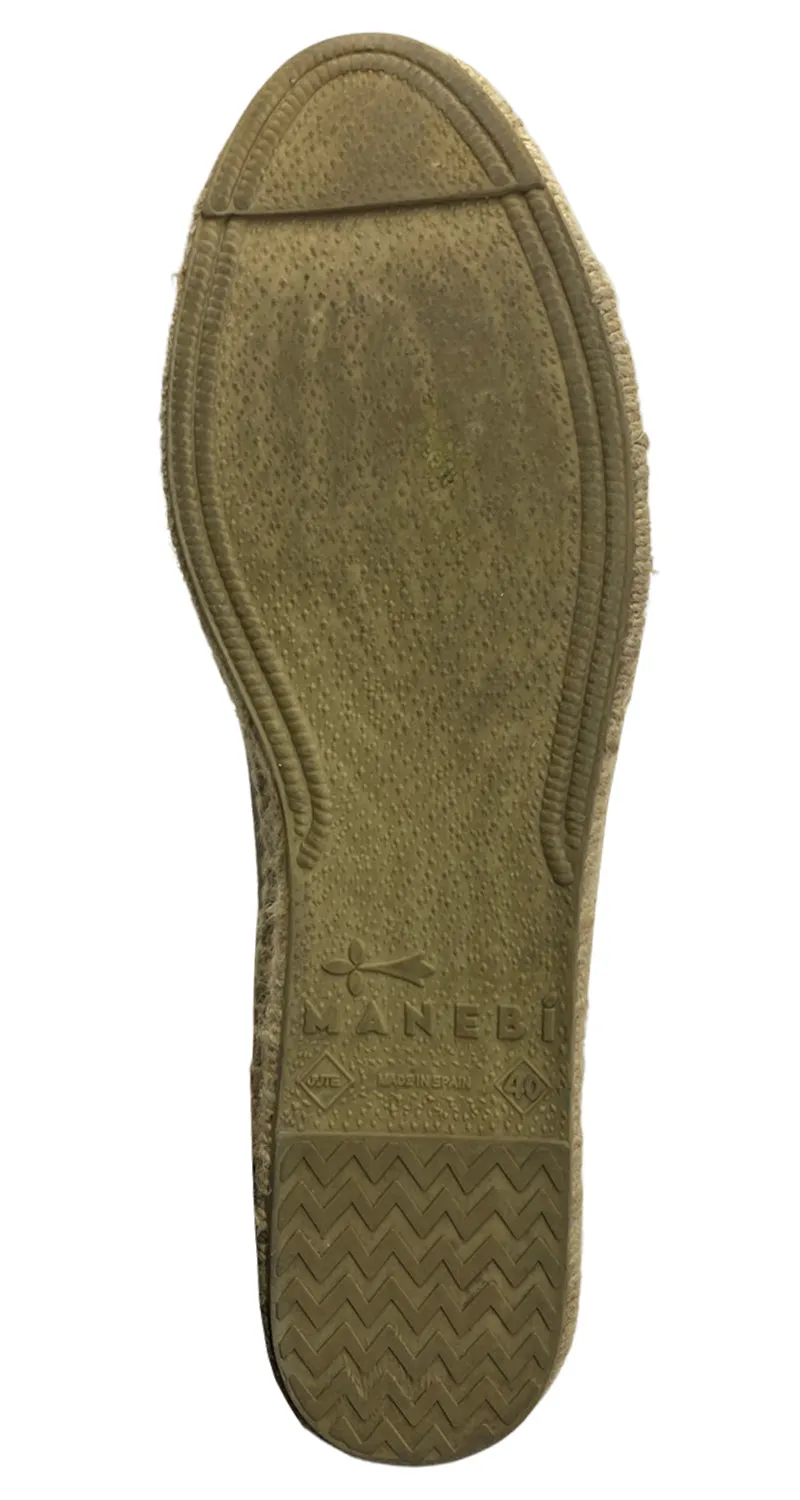MANEBI Alpargatas Hamptons Gris